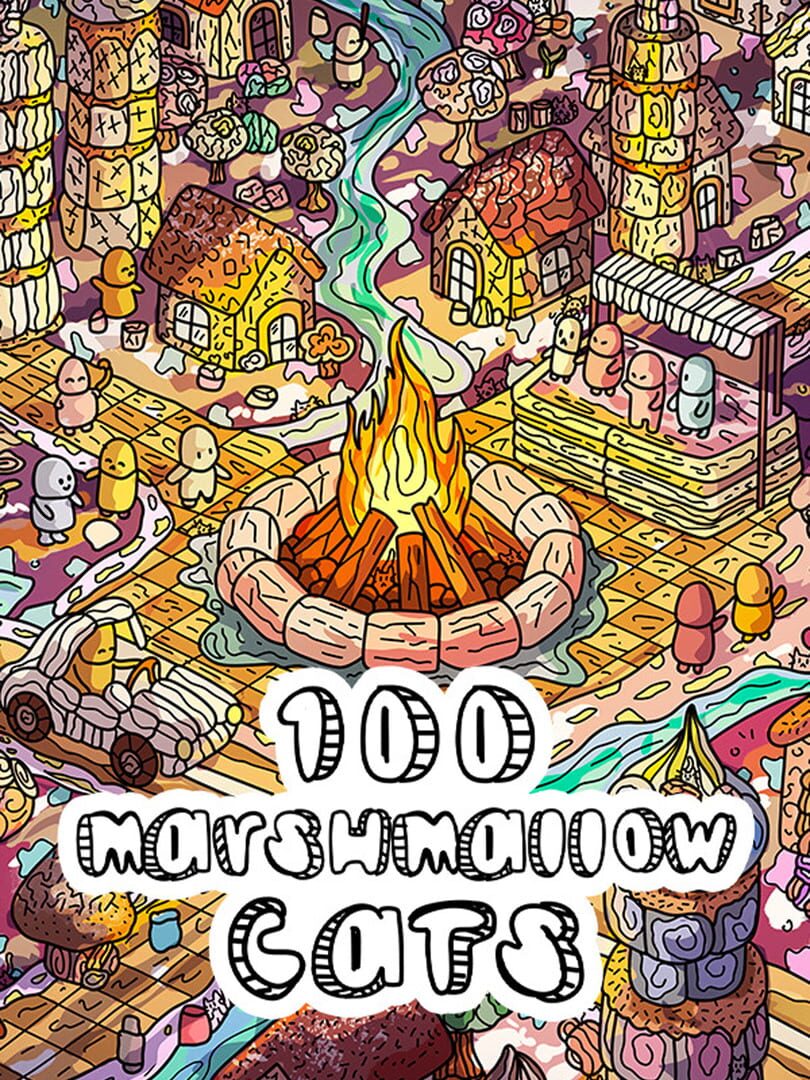 100 Marshmallow Cats