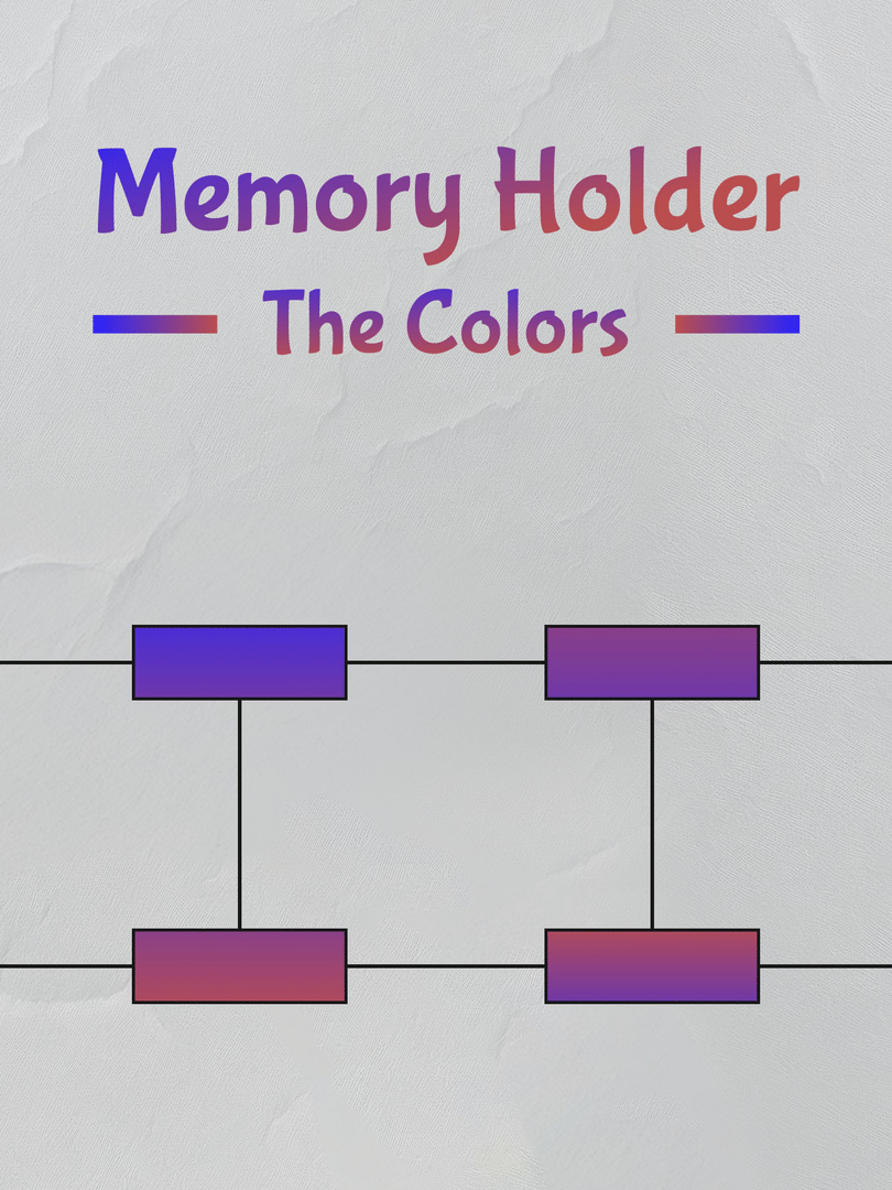 Memory Holder: The Colors Cover