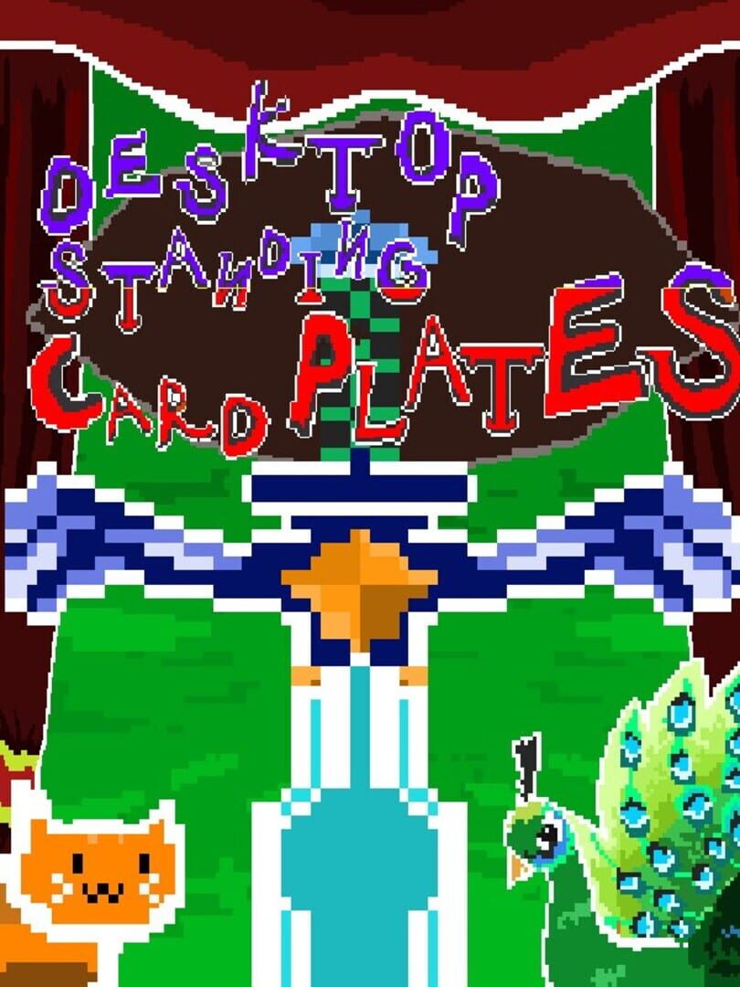 Desktop Standing Card Plates