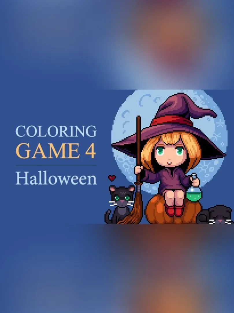 Coloring Game 4: Halloween