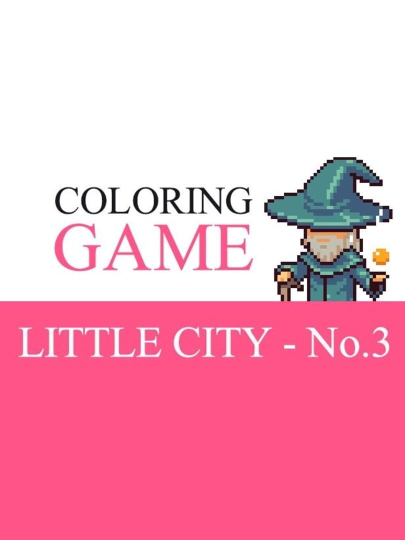 Coloring Game: Little City - No.3
