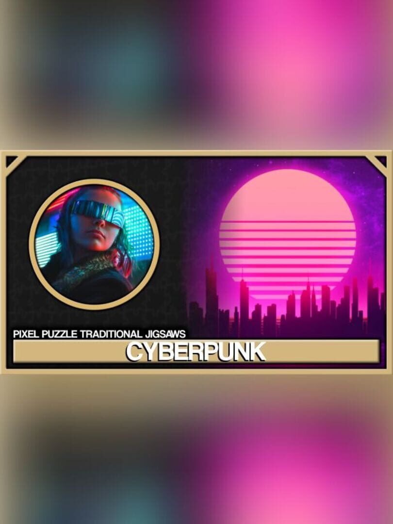 Pixel Puzzles Traditional Jigsaws: Pack - Cyberpunk