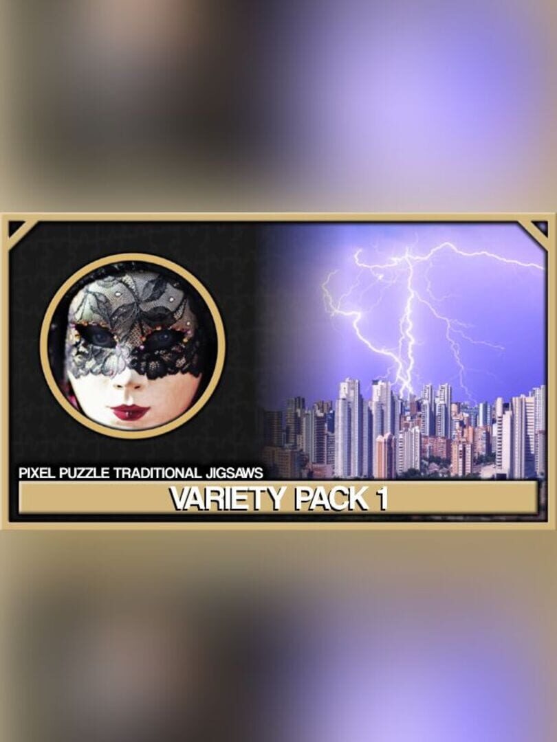 Pixel Puzzles Traditional Jigsaws: Pack - Variety Pack 1