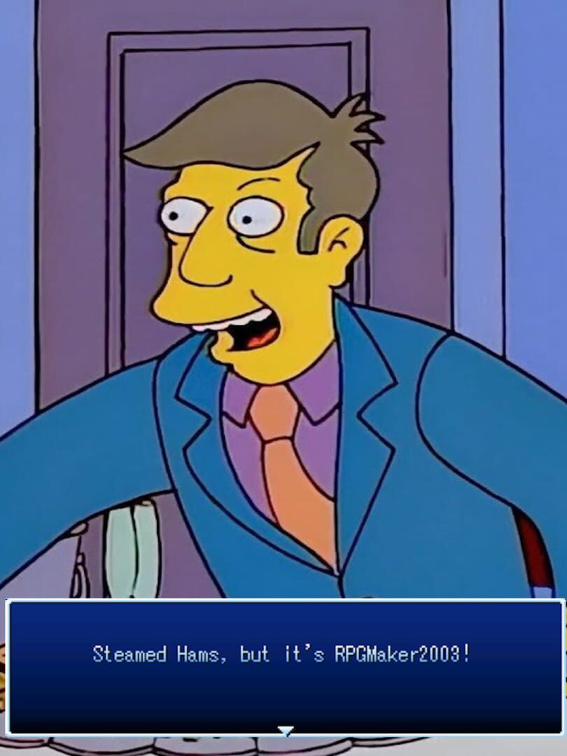 Steamed Hams, but it's RPGMaker2003!