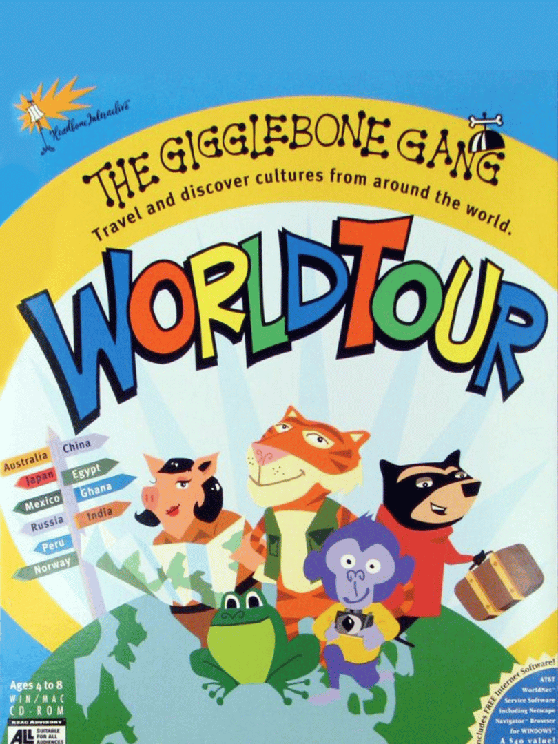 The Gigglebone Gang: World Tour Cover