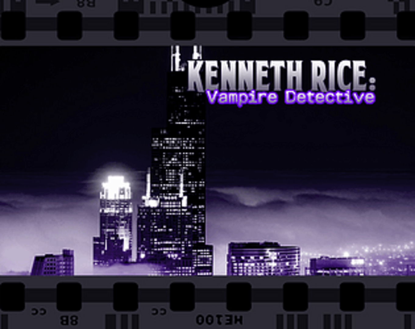 Kenneth Rice: Vampire Detective Cover