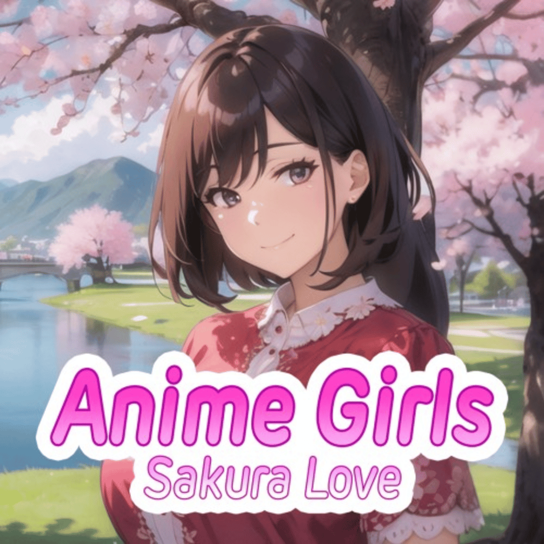 Anime Girls: Sakura Love Cover