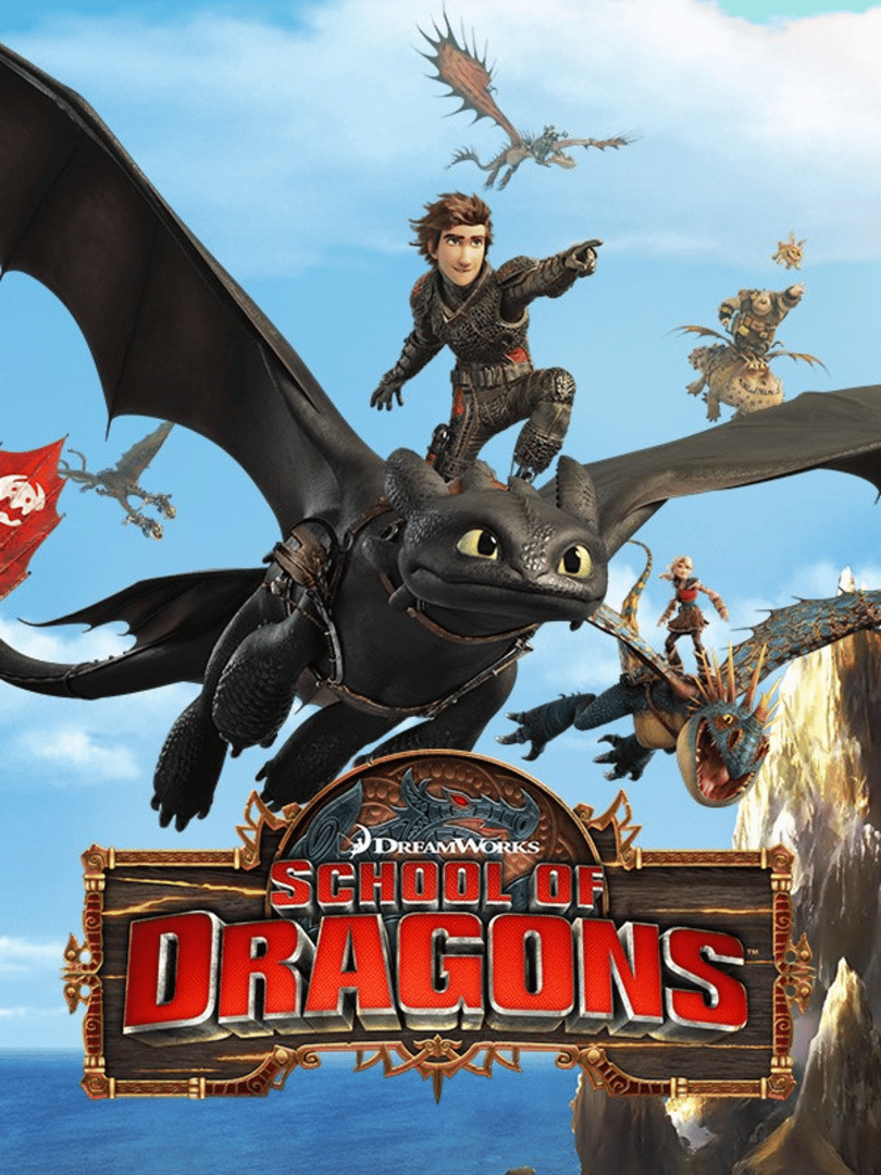 School of Dragons: How to Train Your Dragon Cover