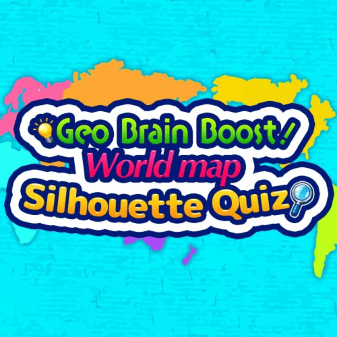 Geo Brain Boost! World Map Silhouette Quiz Cover