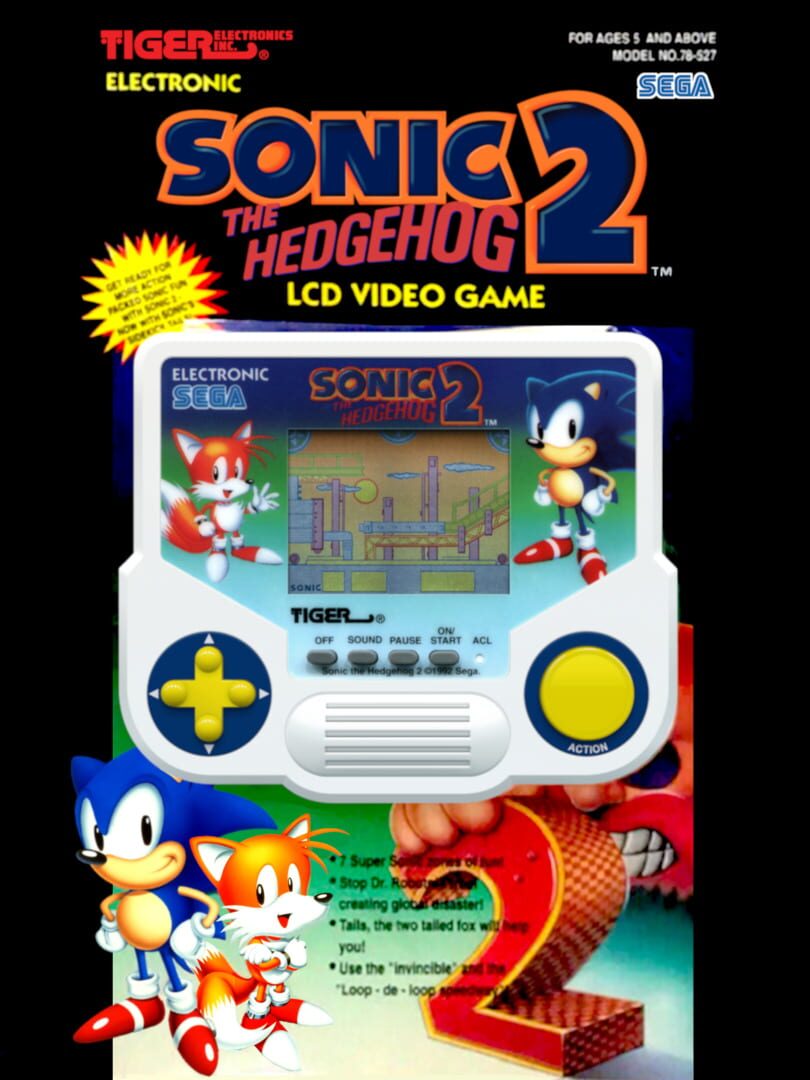 Sonic the Hedgehog 2 cover art