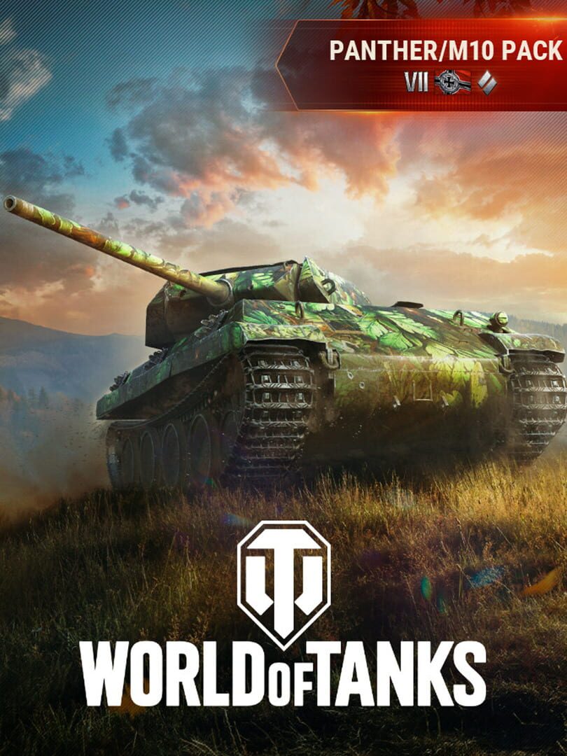 World of Tanks - Panther/M10 Pack (VII German Medium Tank)