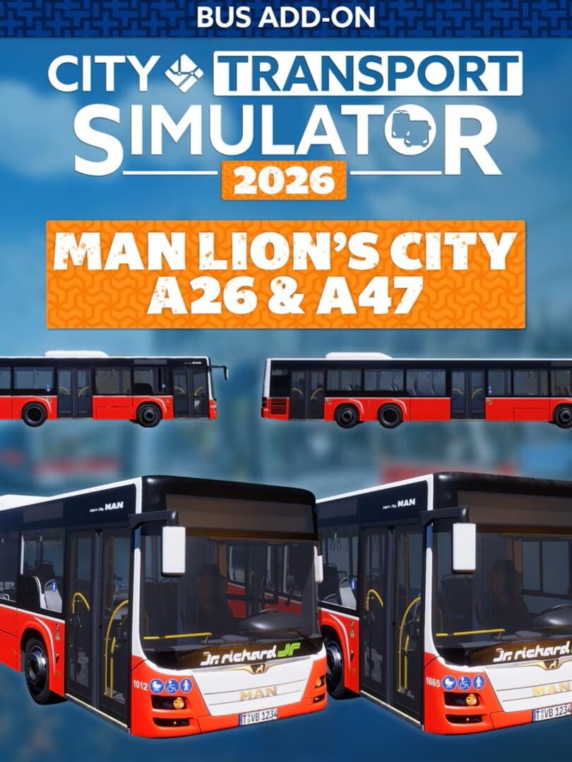 City Transport Simulator 2026: Bus DLC - MAN New Lion's City