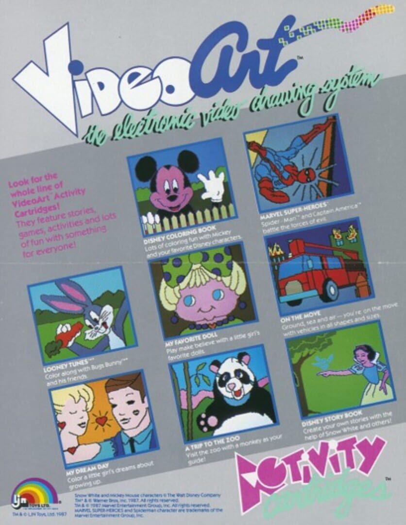 Video Art Activity Cartridge cover art
