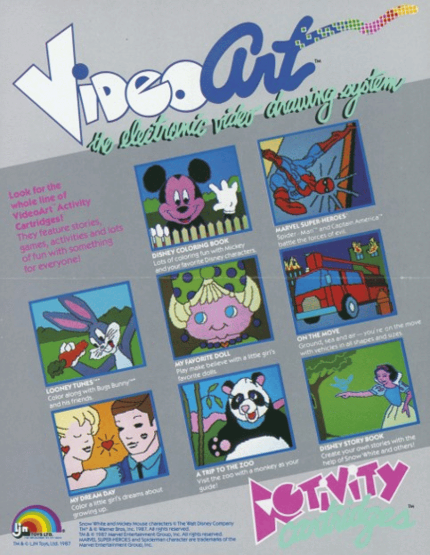 Video Art Activity Cartridge Cover