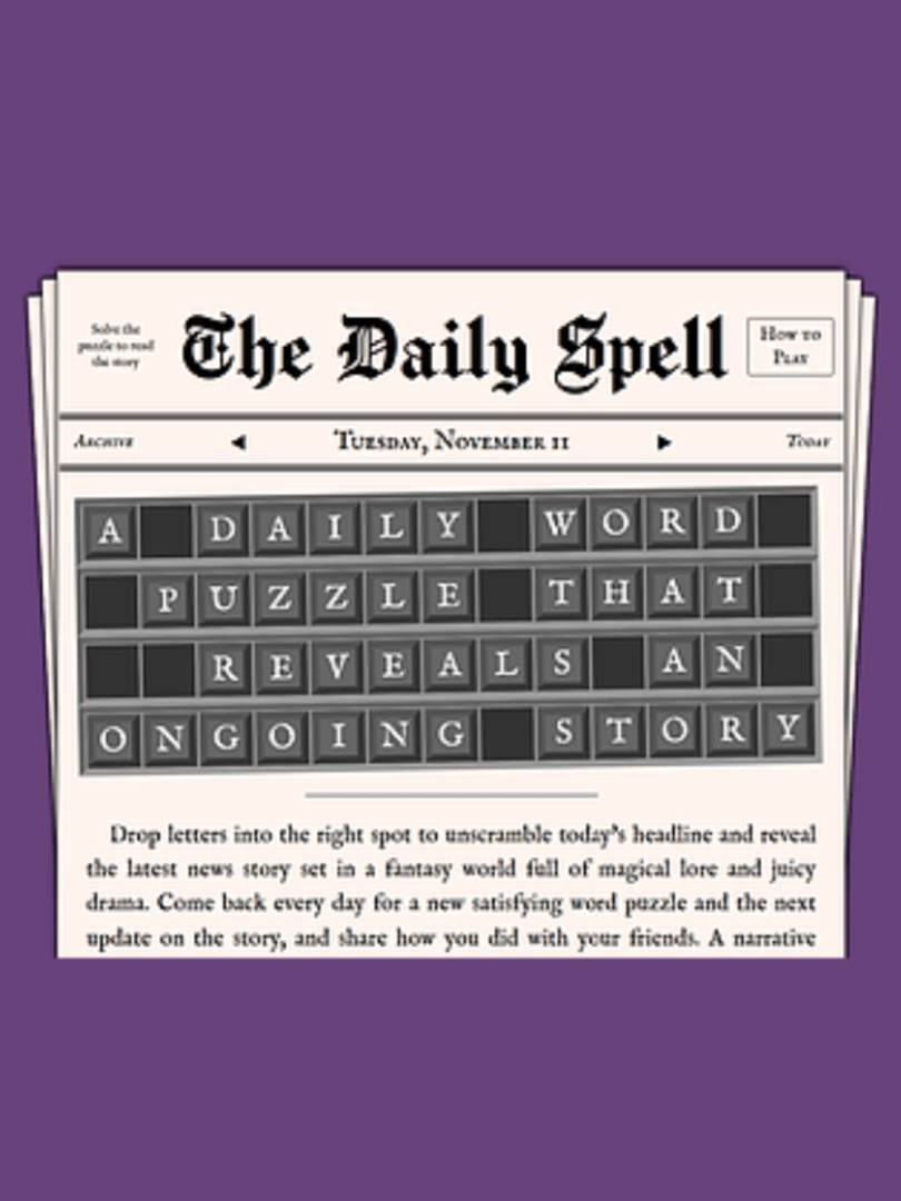 The Daily Spell Cover