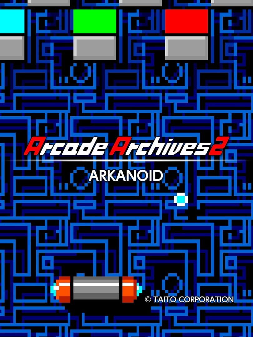 Arcade Archives 2: Arkanoid cover art