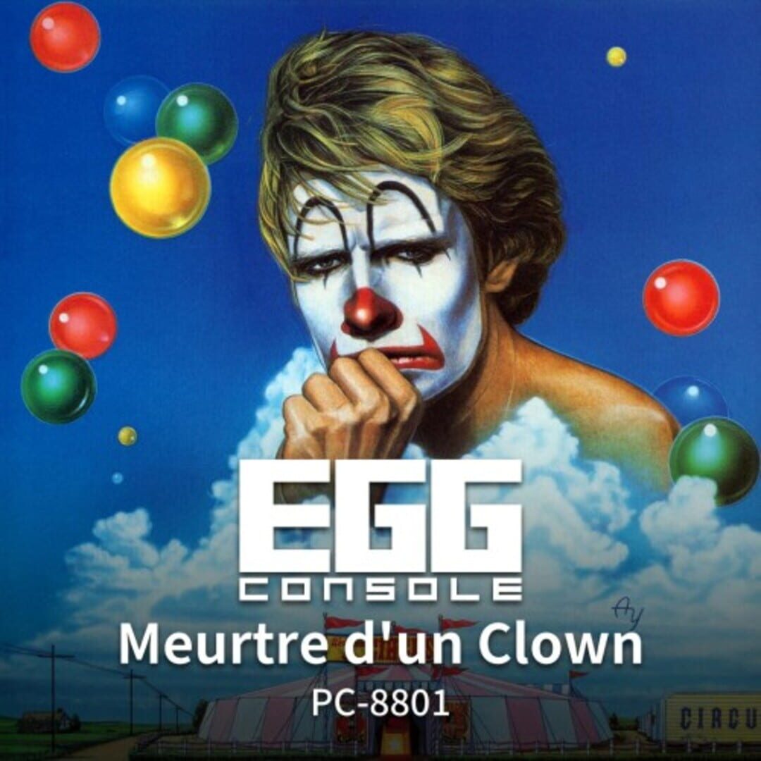 Jeu : Eggconsole Meurtre d'un Clown PC-8801