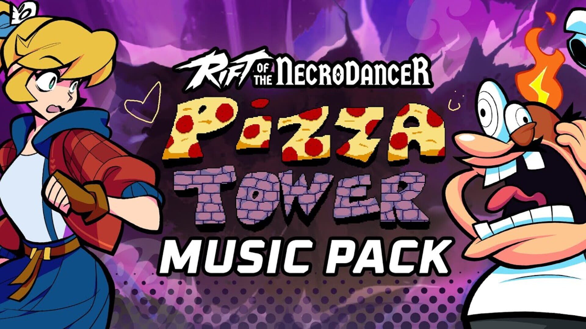 Rift of the NecroDancer: Pizza Tower Music Pack cover art