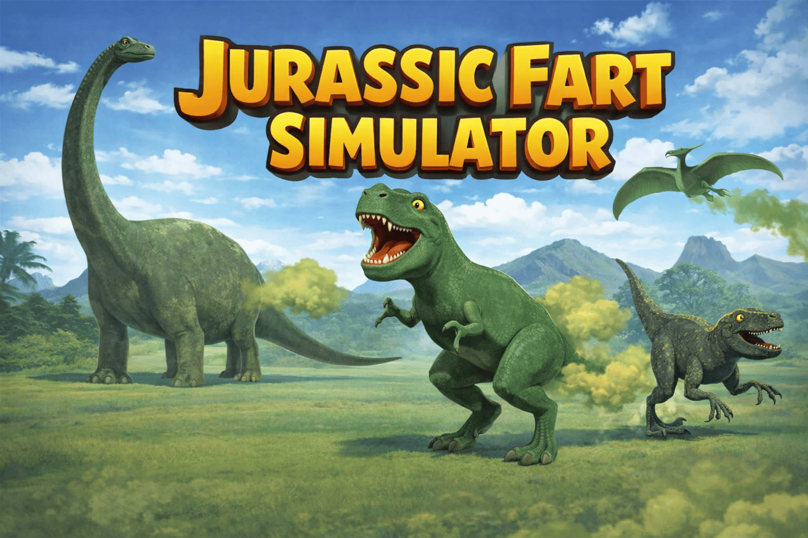Jurassic Fart Simulator Cover