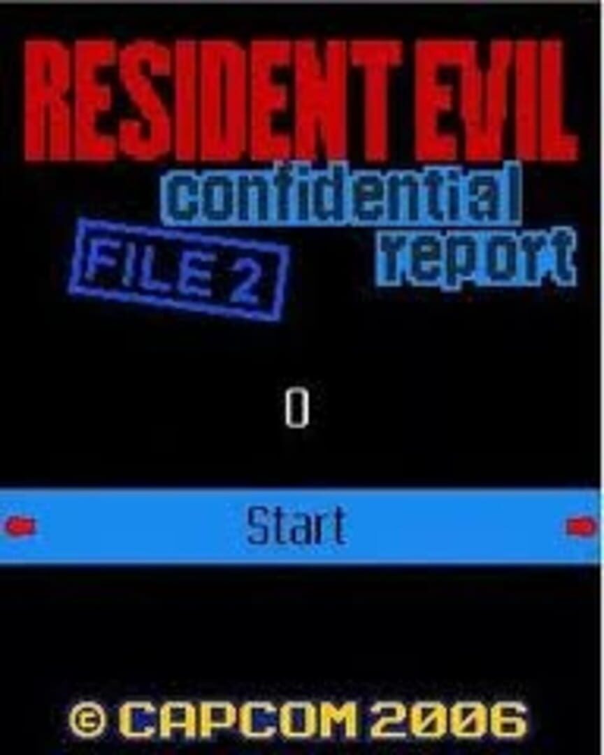 Cover image of Resident Evil Confidential Report File #2
