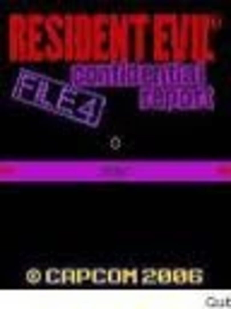 Cover image of Resident Evil Confidential Report File #4