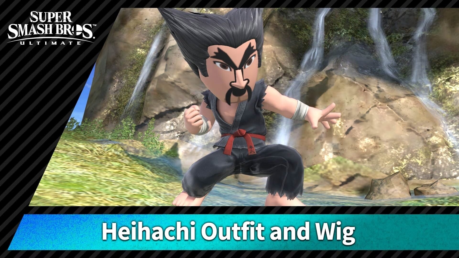 Super Smash Bros Ultimate: Heihachi Outfit and Wig