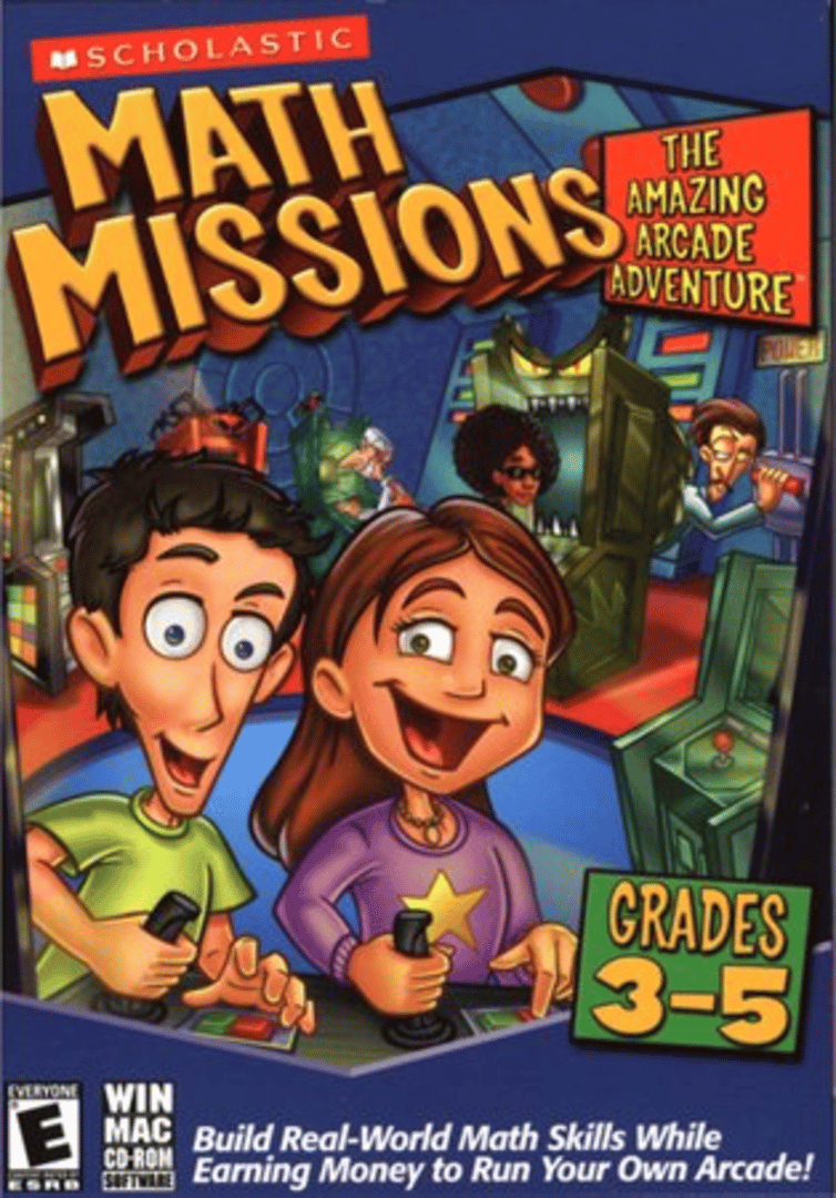 Math Missions: The Amazing Arcade Adventure Grades 3-5 Cover