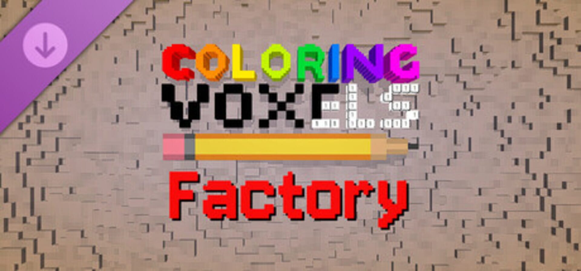 Coloring Voxels: Factory Pack