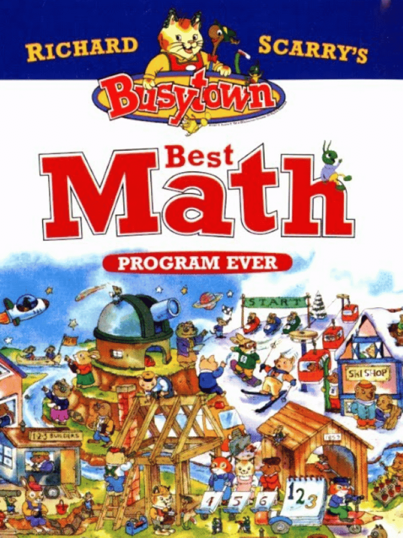 Richard Scarry’s Busytown: Best Math Ever Cover