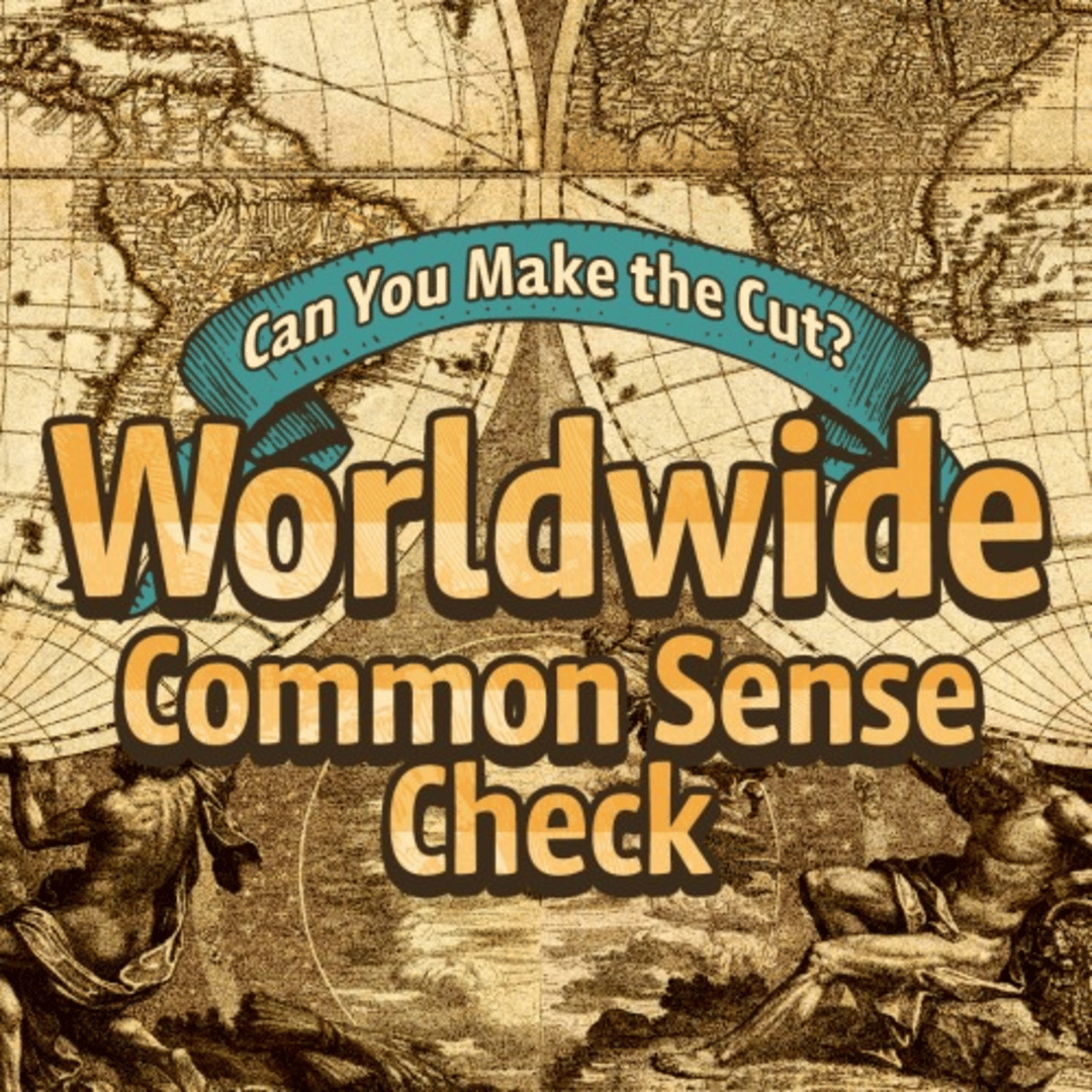 Can You Make the Cut? Worldwide Common Sense Check Cover