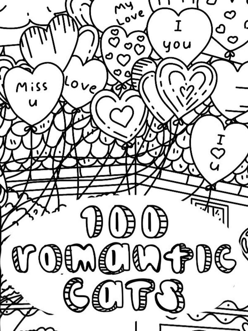 100 Romantic Cats Cover