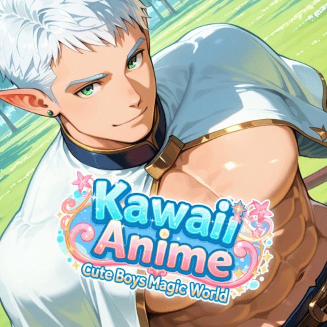 Kawaii Anime: Cute Boys Magic World Cover