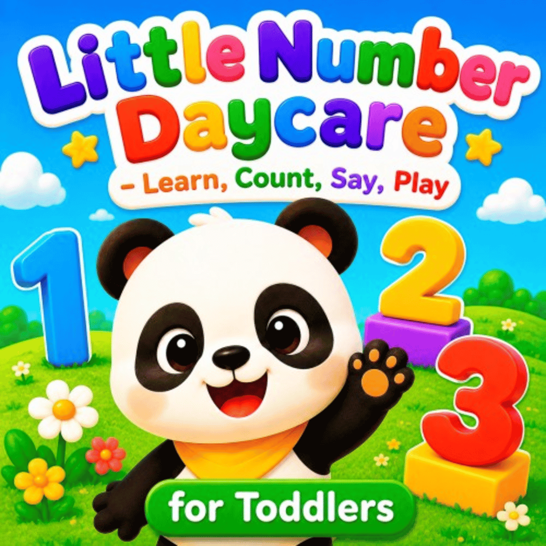 Little Number Daycare: Learn, Count, Say, Play for Toddlers Cover