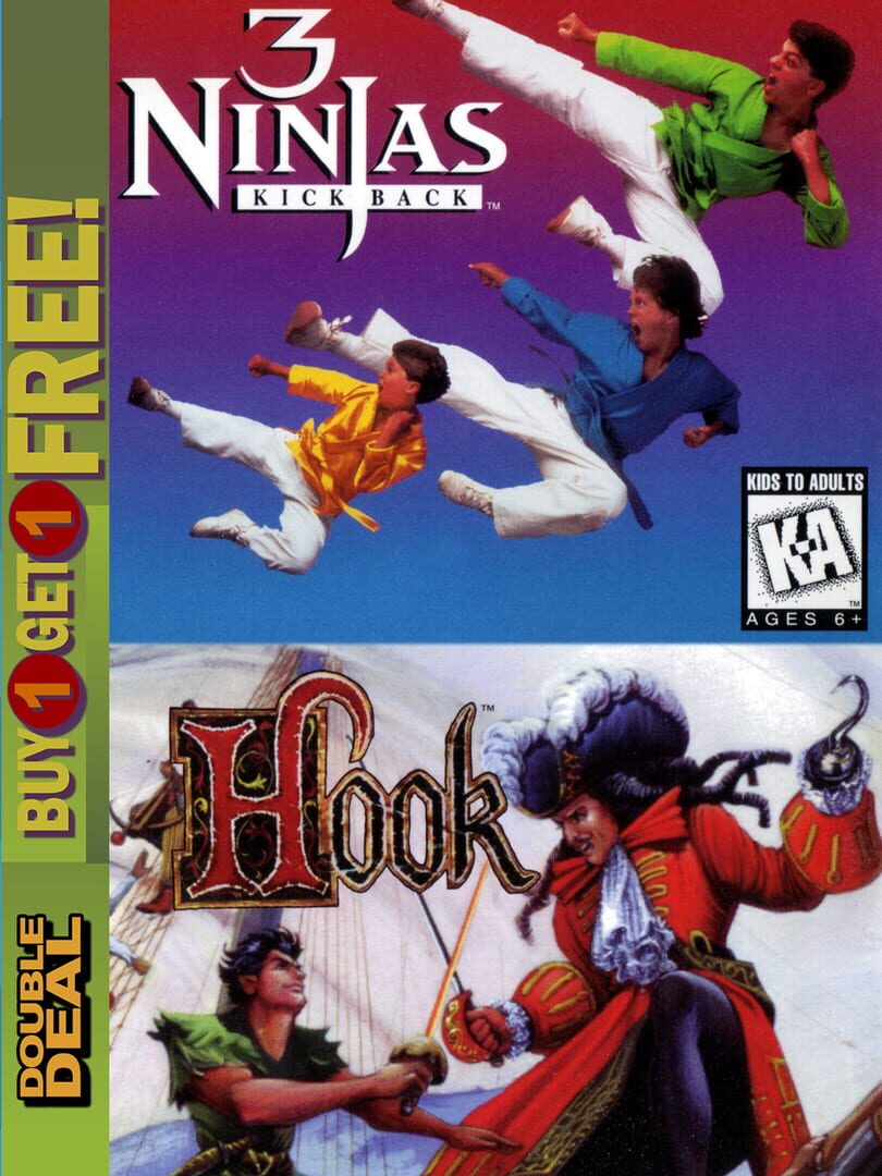 Bundle : 3 Ninjas Kick Back / Hook