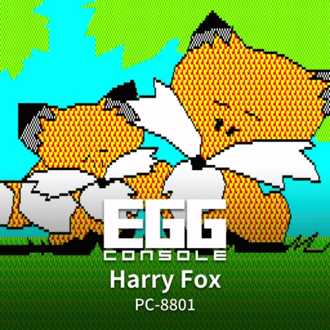 Eggconsole Harry Fox PC-8801 Cover