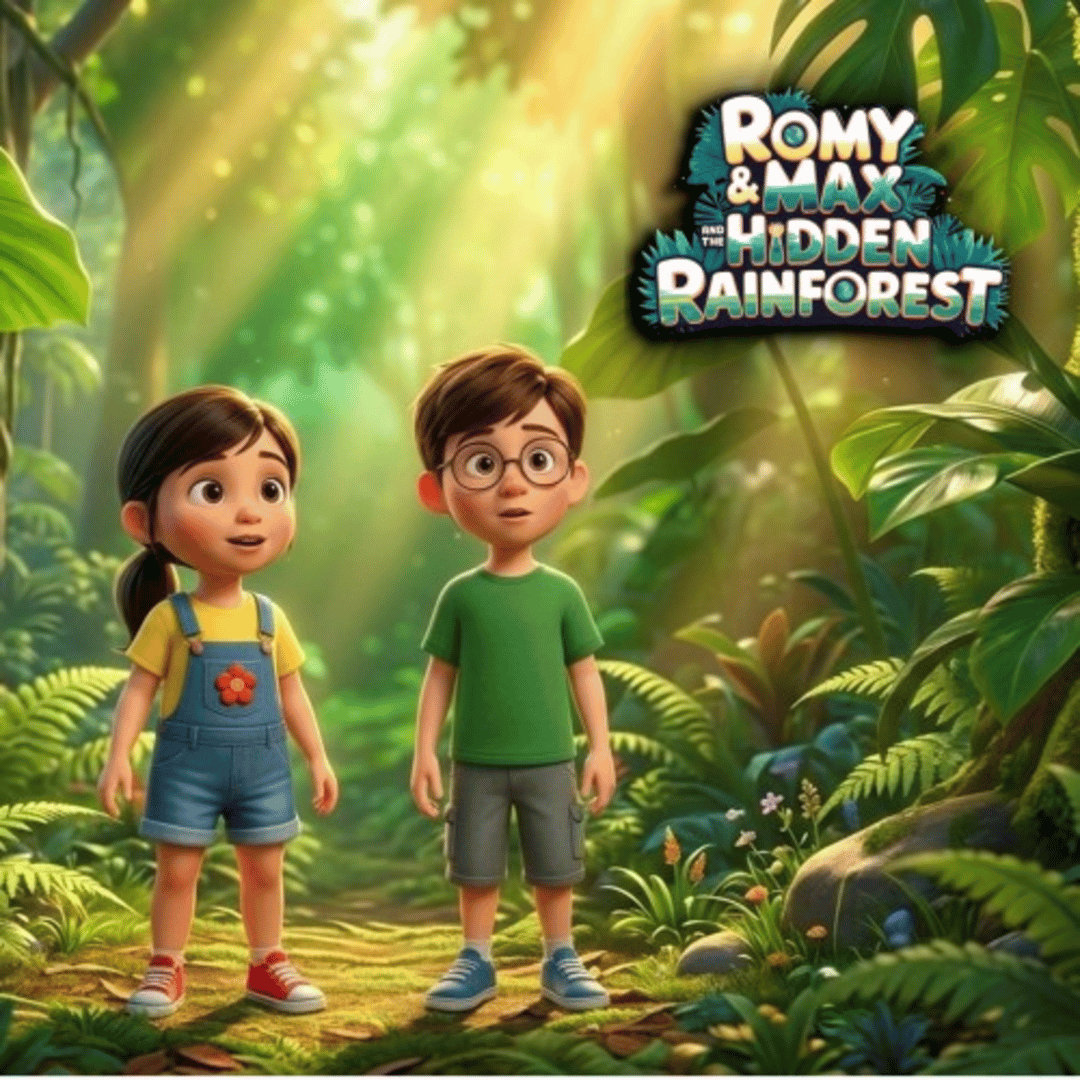 Romy & Max and the Hidden Rainforest Cover