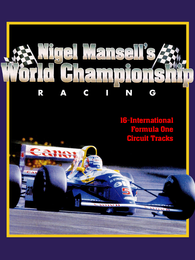 Nigel Mansell's World Championship Racing Cover