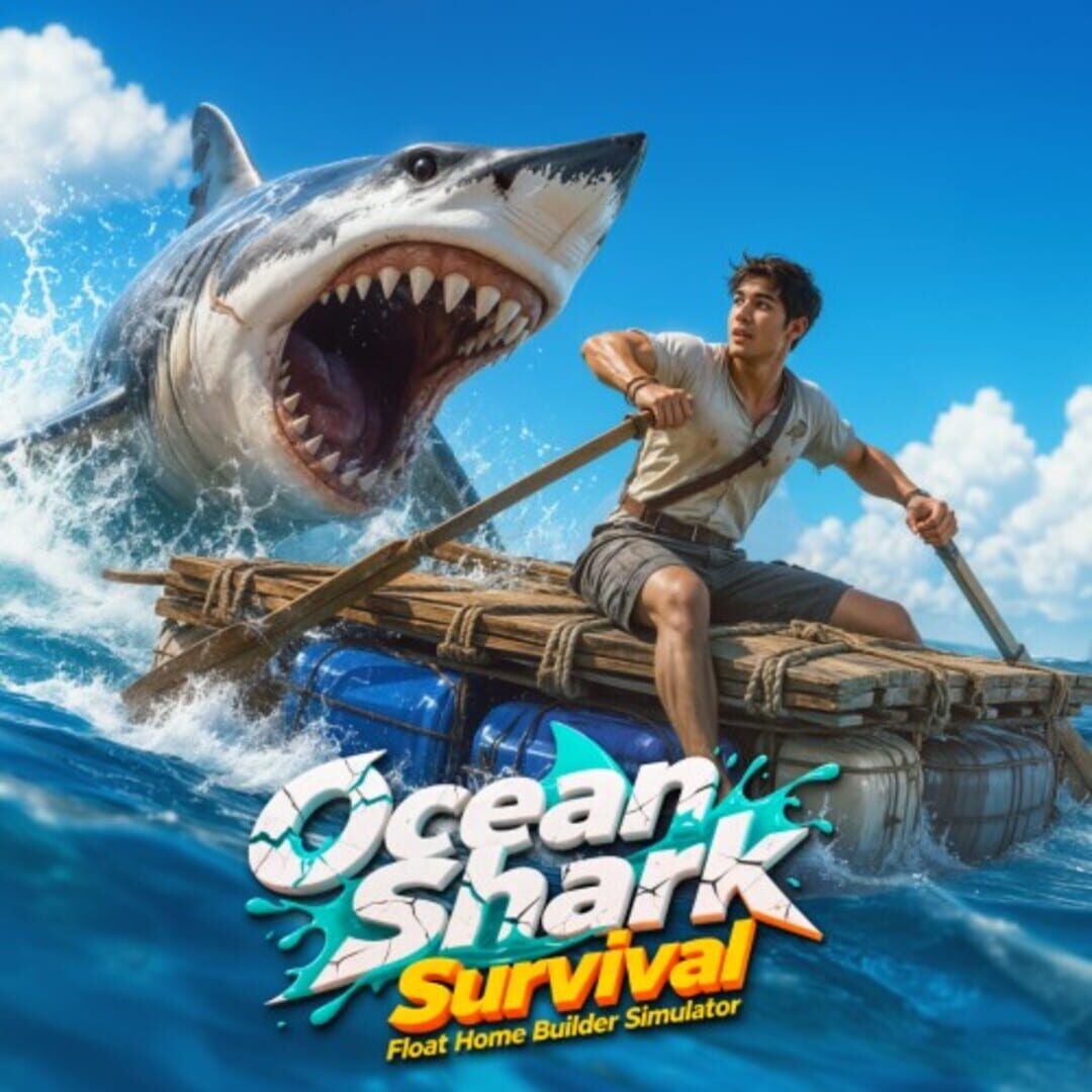 Ocean Shark Survival: Float Home Builder Simulator