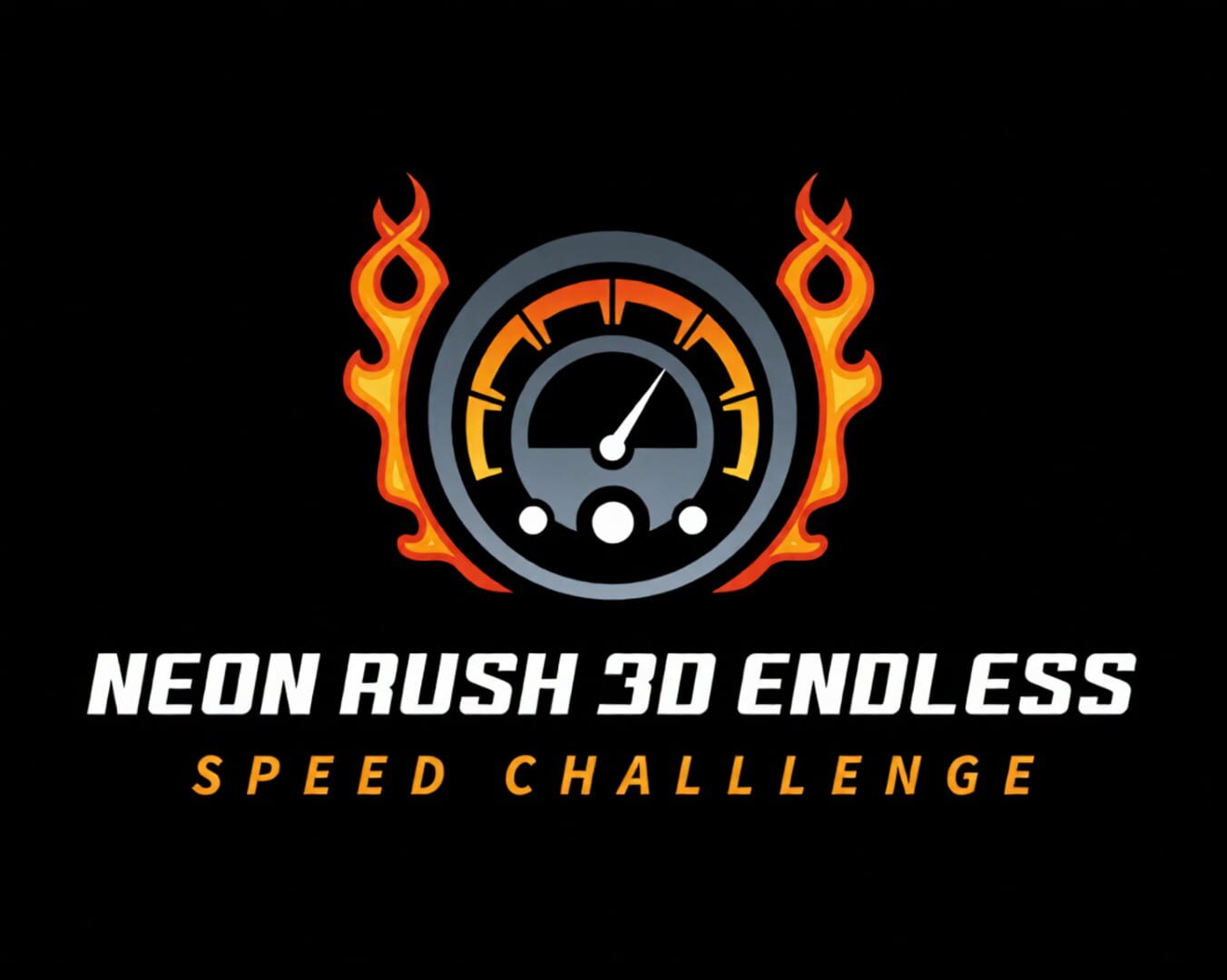 Neon Rush 3D Endless Speed Challenge