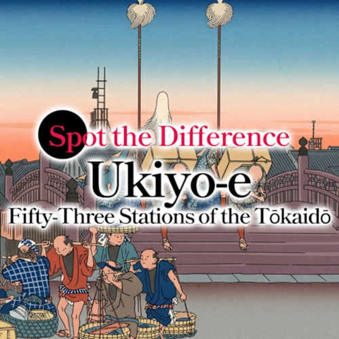 Jaquette de Spot the Difference Ukiyo-e: Fifty-Three Stations of the Toukaidou