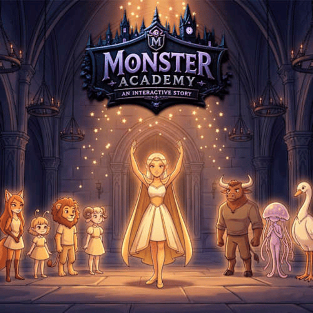 Monster Academy: An Interactive Story Cover
