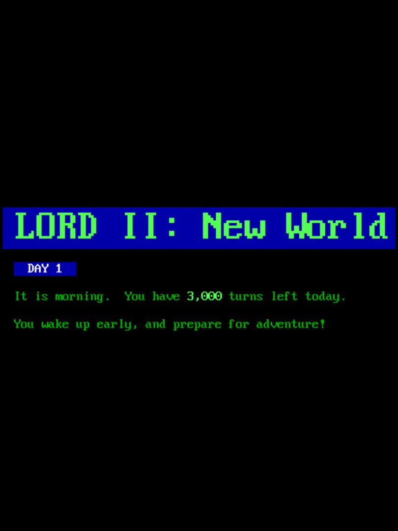 Jeu : Legend of the Red Dragon II: New World