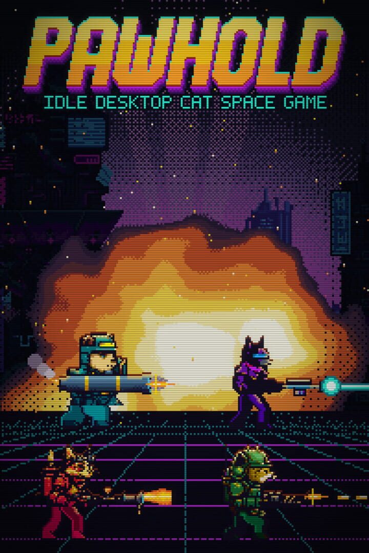 Pawhold: Idle Desktop Cat Space Game cover