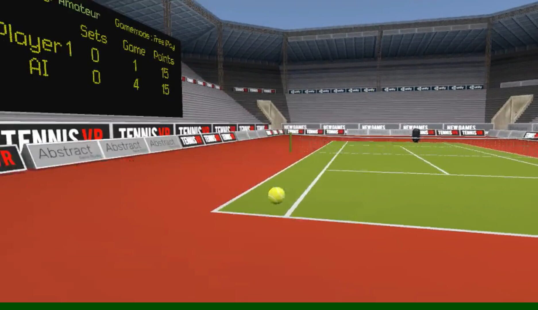 TennisVR - Screenshot