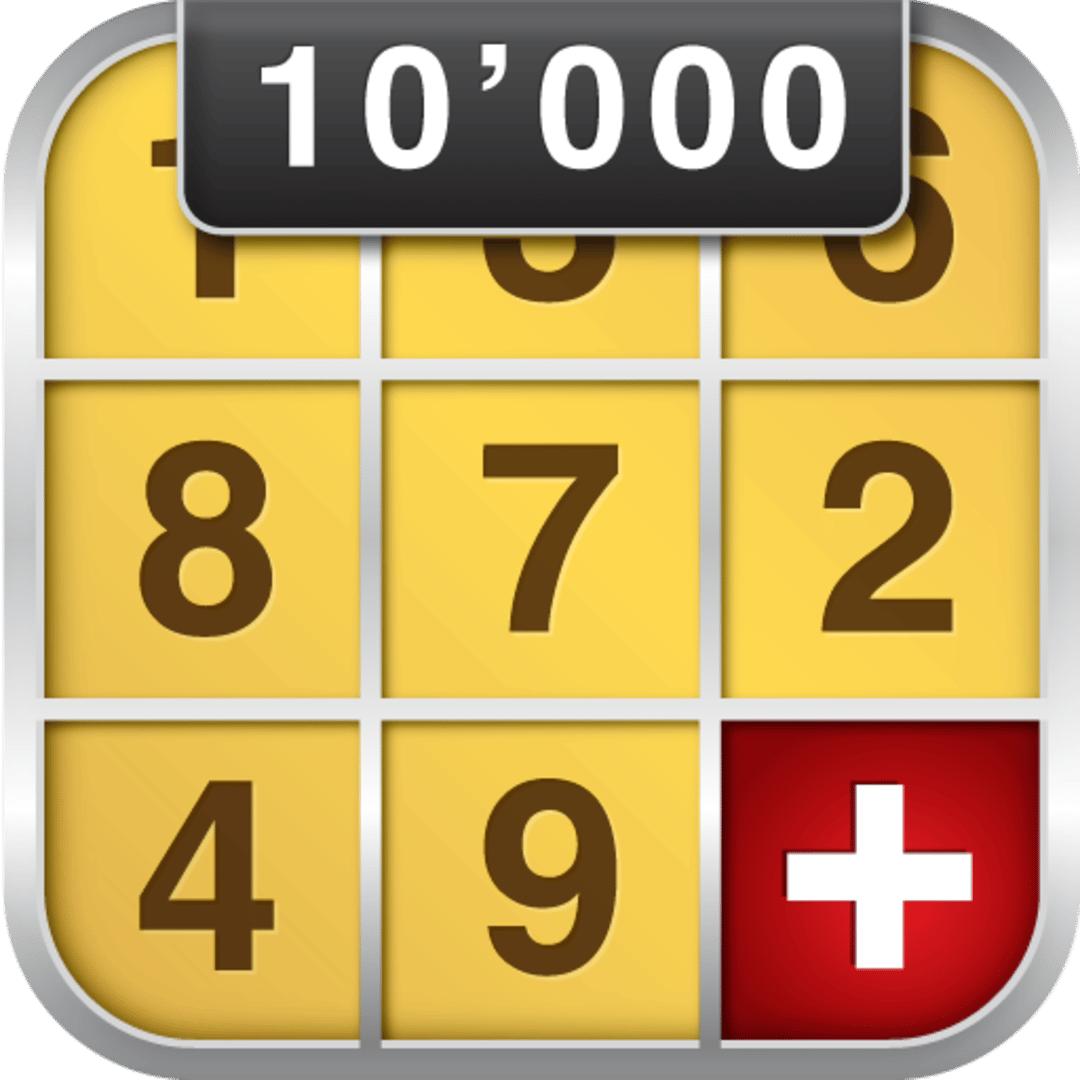 Sudoku 10'000 Plus Cover