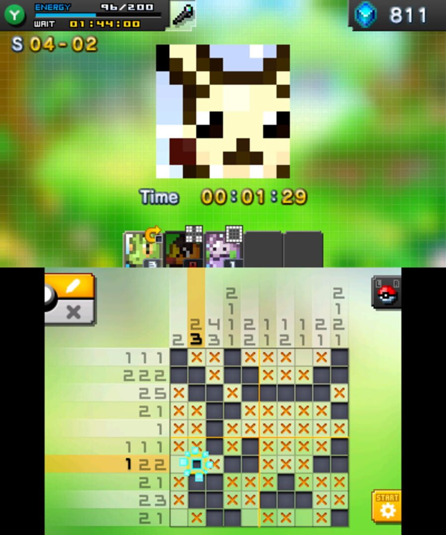 Captura de pantalla - Pokémon Picross