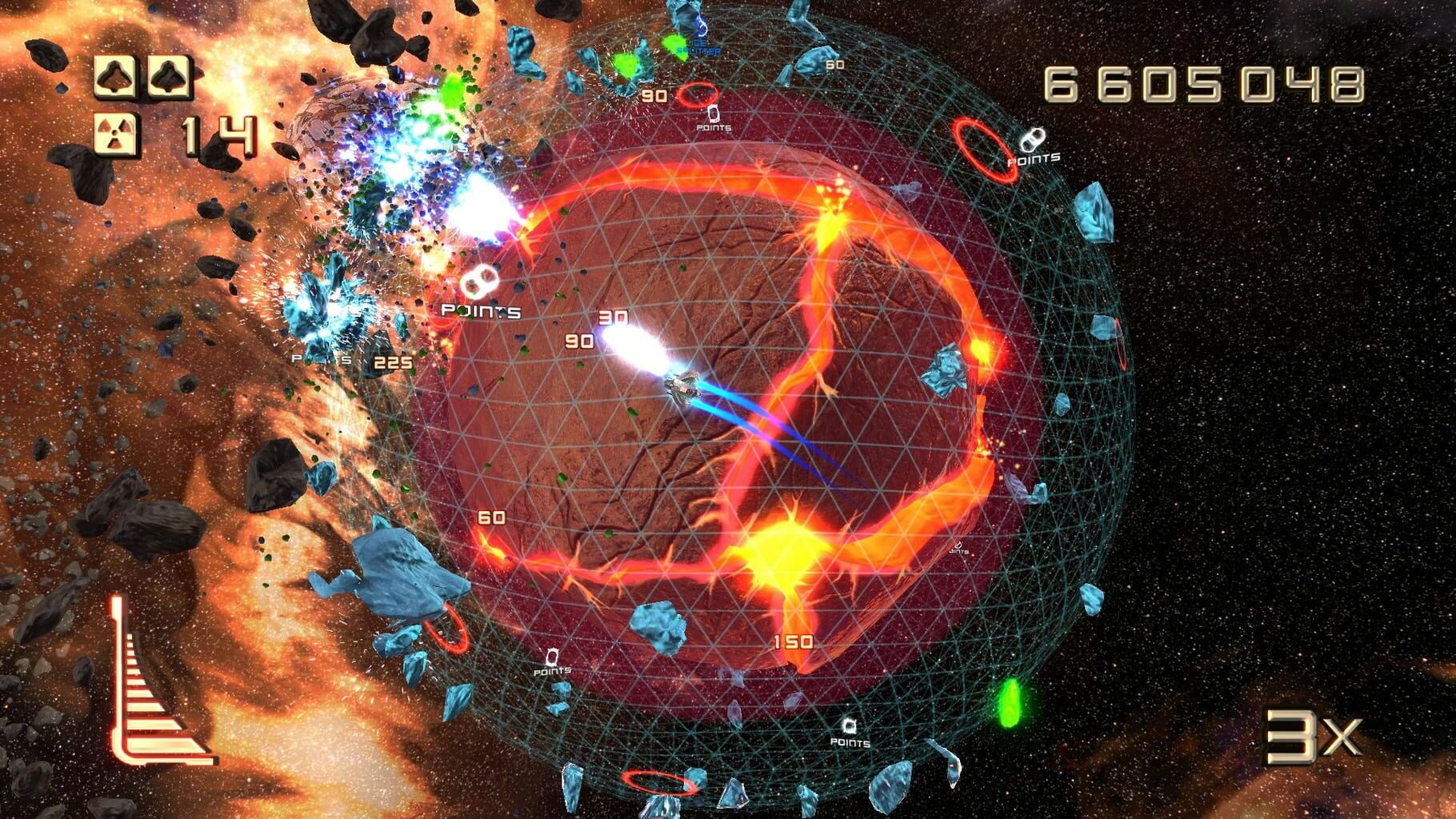 Captura de pantalla - Super Stardust Ultra