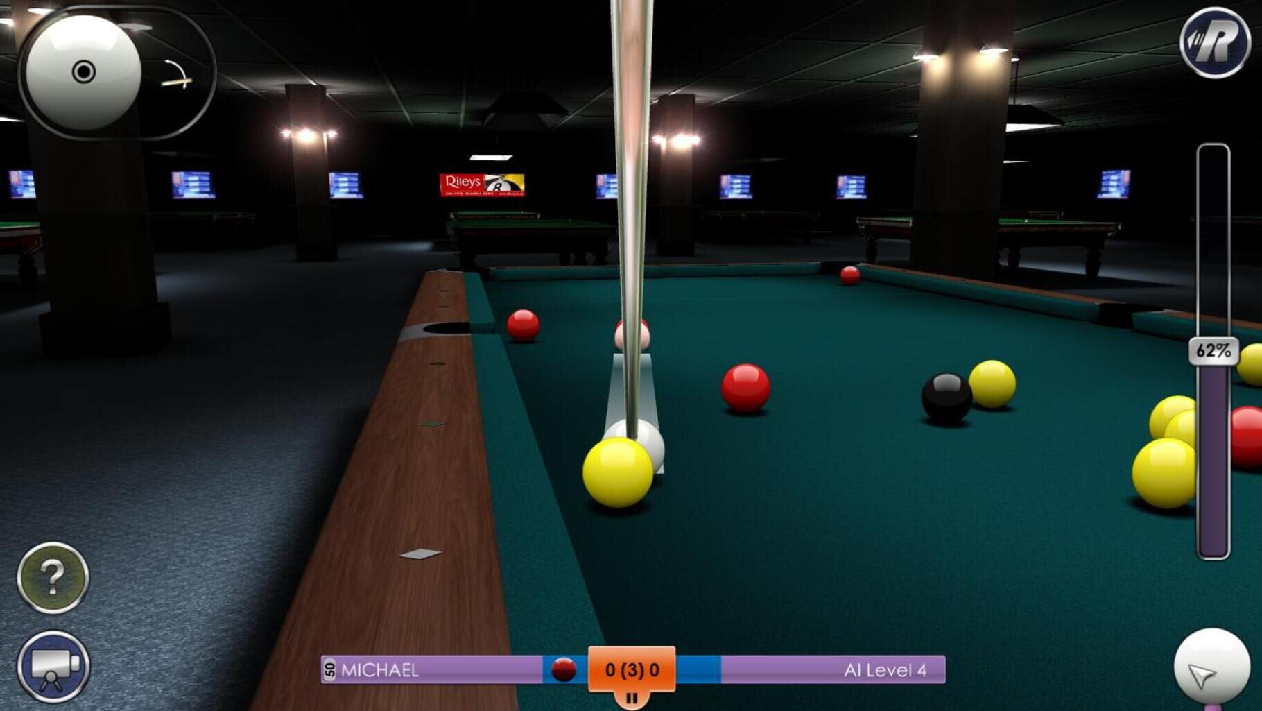 Captura de pantalla - International Snooker