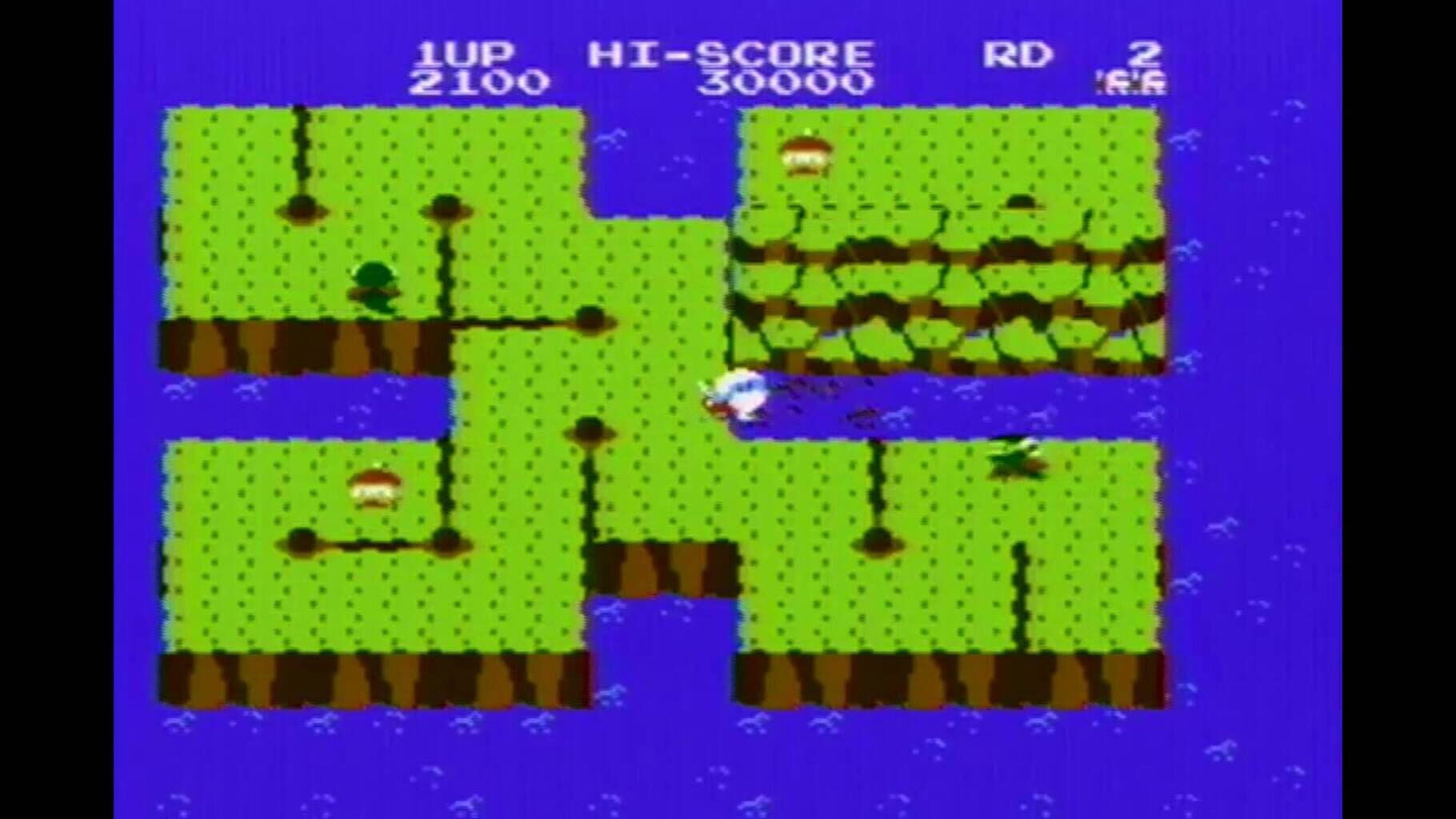 Captura de pantalla - Dig Dug II: Trouble in Paradise