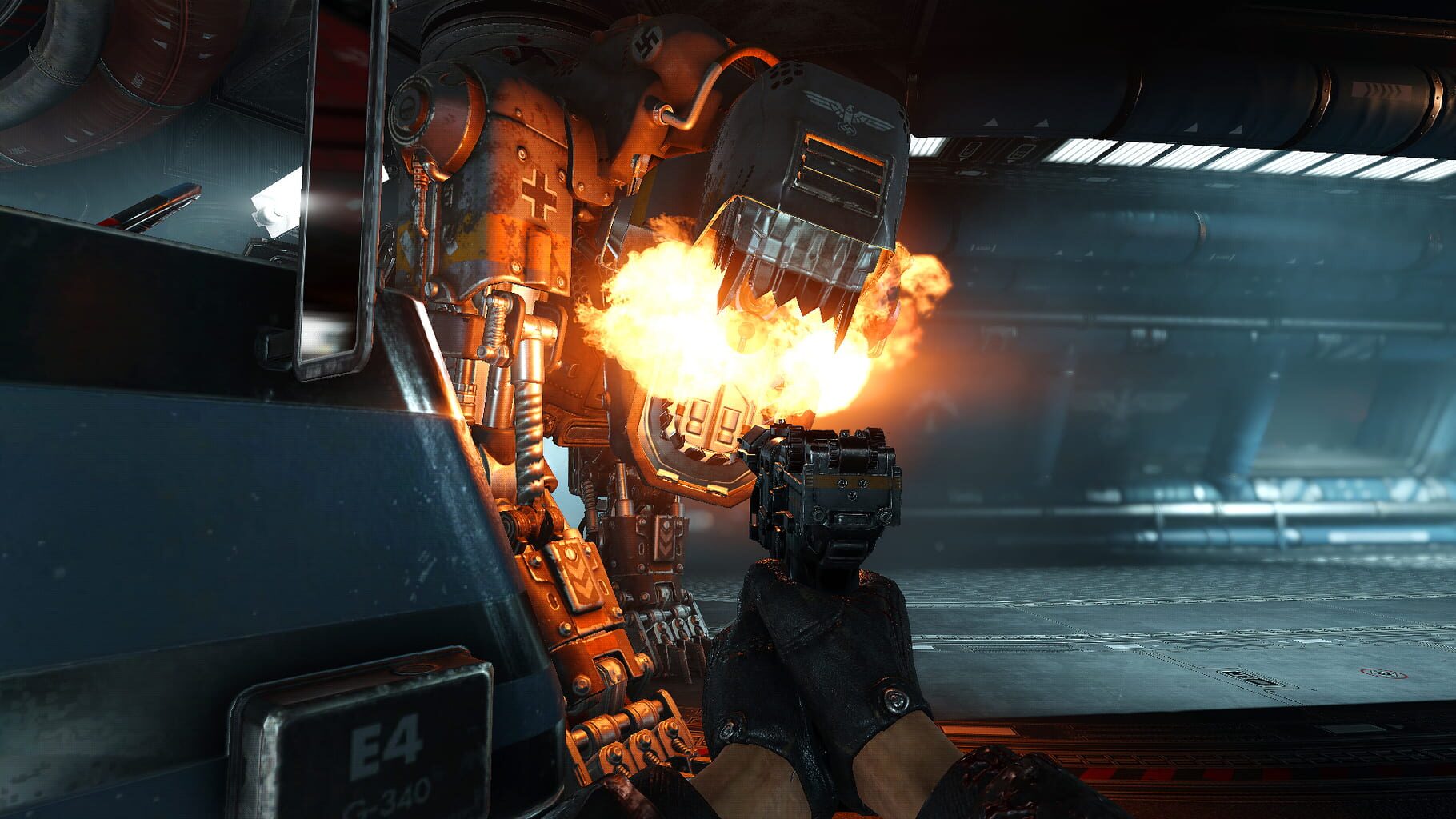 Wolfenstein II: The New Colossus - The Diaries of Agent Silent Death screenshot